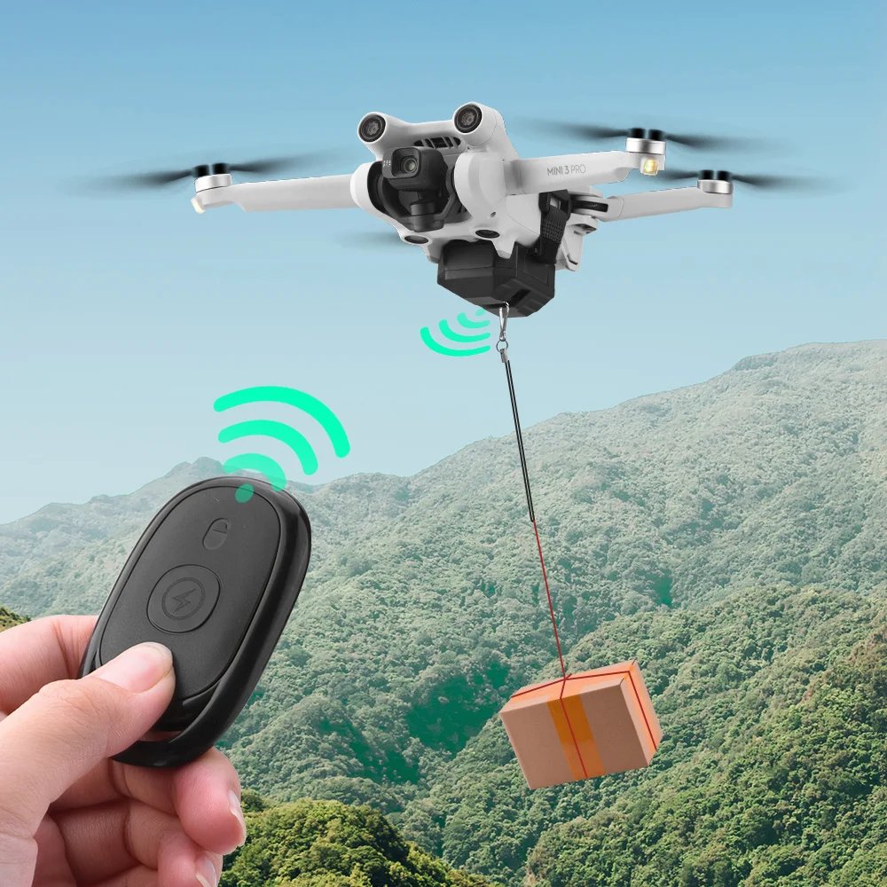 Universal Airdrop System For DJI Mini 5 4 3 Pro/Mavic 3/Mini 2/AIR 3S/2S/Mavic 2/SJRC F11S/Fimi X8 SE Drone Gift Thrower - Image 13