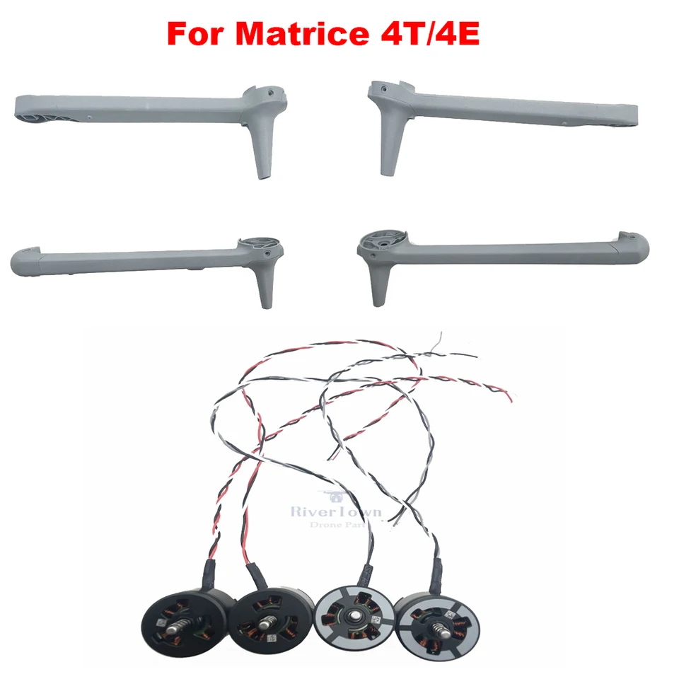 New M4T/M4E Replacement Arm Parts for Matrice 4T/4E Front/Rear Arm Cover and Black/White Power Engine(Made of Original Material)