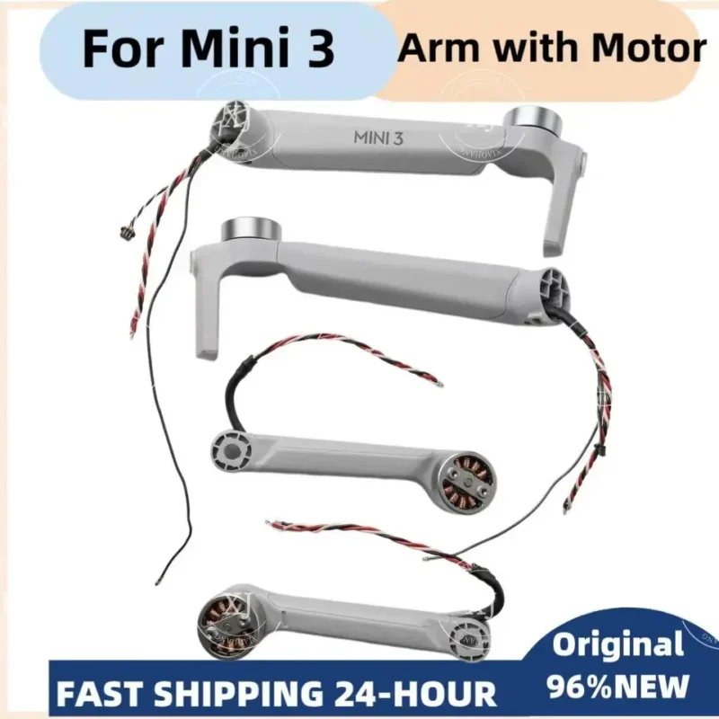 Original Arms with Motor for DJI Mini 3 Drone Replacement Left/Right Front/Rear Motor Arm for Mini 3 Repair Part