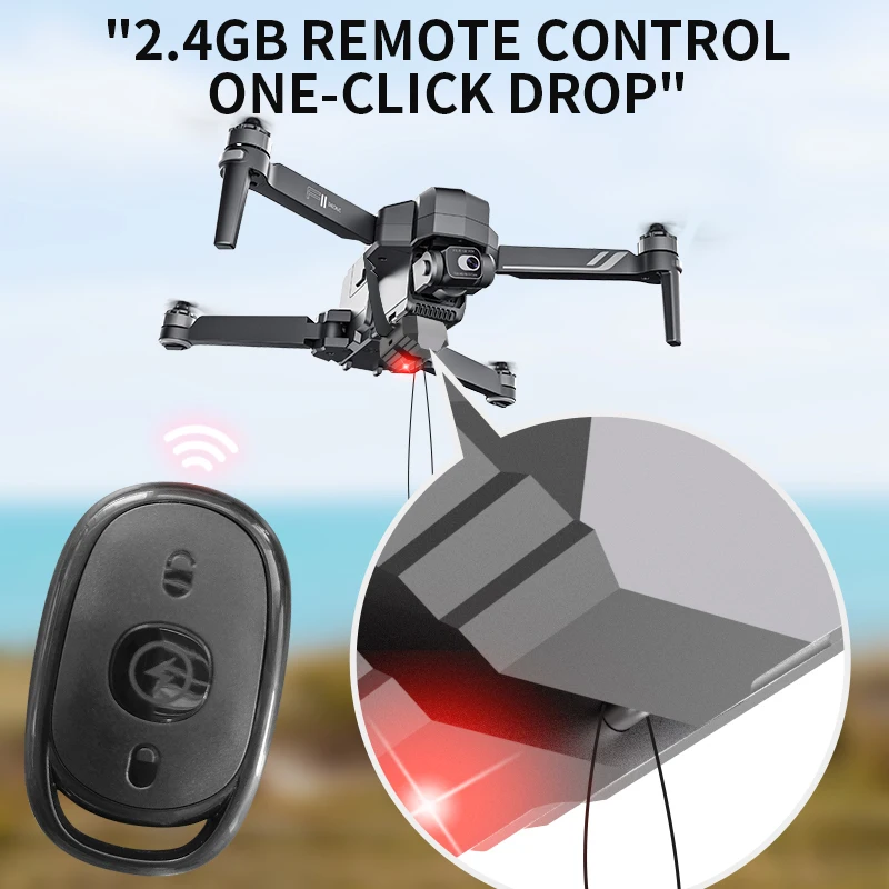 Universal Airdrop System For DJI Mini 5 4 3 Pro/Mavic 3/Mini 2/AIR 3S/2S/Mavic 2/SJRC F11S/Fimi X8 SE Drone Gift Thrower - Image 3