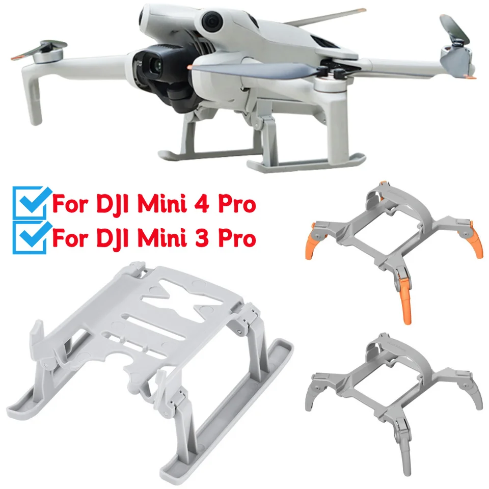 Spider Increased Height Tripod Drone Foldable Landing Gear for DJI Mini 3 Pro Remote Control Drone Parts Accessories