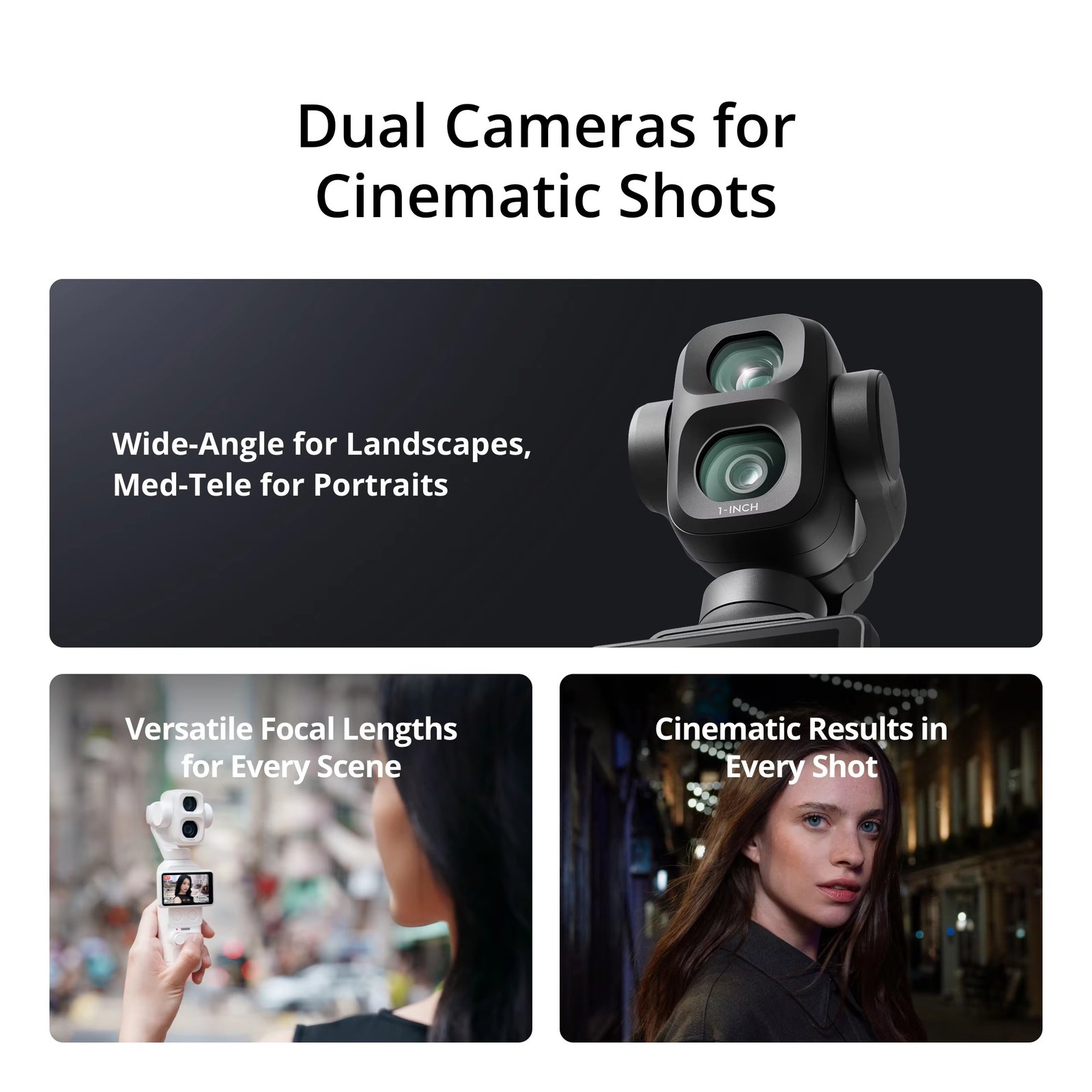 New DJI Osmo Pocket 4P Dual Lens Handheld Gimbal Camera with Touchscreen AI Tracking for Vlogging - Image 6