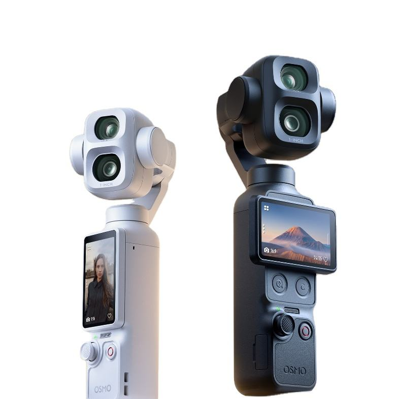 New DJI Osmo Pocket 4P Dual Lens Handheld Gimbal Camera with Touchscreen AI Tracking for Vlogging
