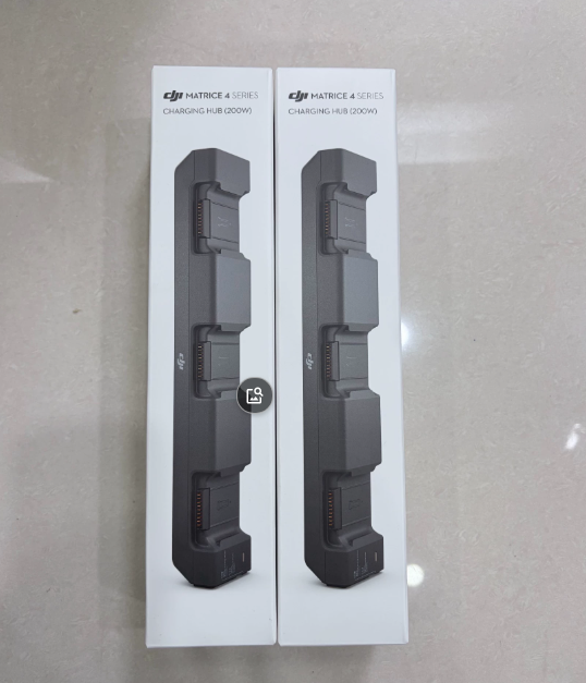 New Original DJI Matrice 4 Drone Series Charging Hub (200W) Matrice 4T/4E Dron Battery 3 Channel Fast Charger UAV Parts in Stock
